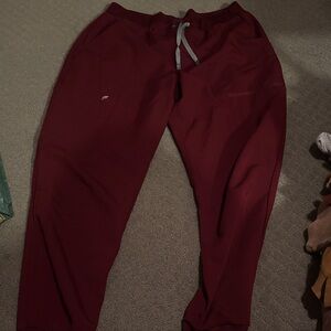 Fabletics Burgundy Joggers